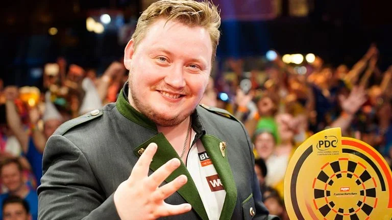 Martin Schindler is the defending champion at the Austrian Darts Open