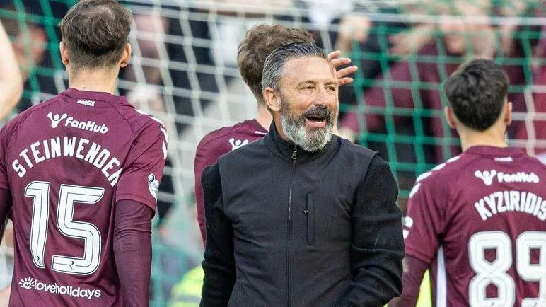 Derek McInnes of Hearts