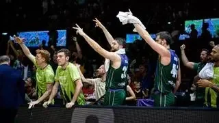Unicaja se desconsuela (poco) con la tercera plaza en la Champions